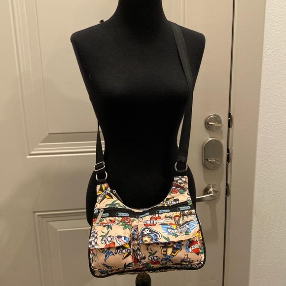 Vintage LeSportsac Retro Aloha Crossbody bag "HARD TO FIND" - Picture 1 of 4